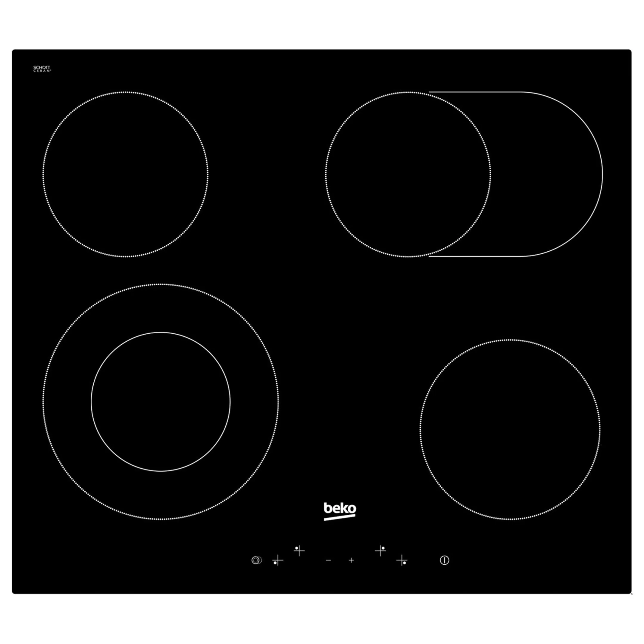 Taque vitrocéramique HIC64403