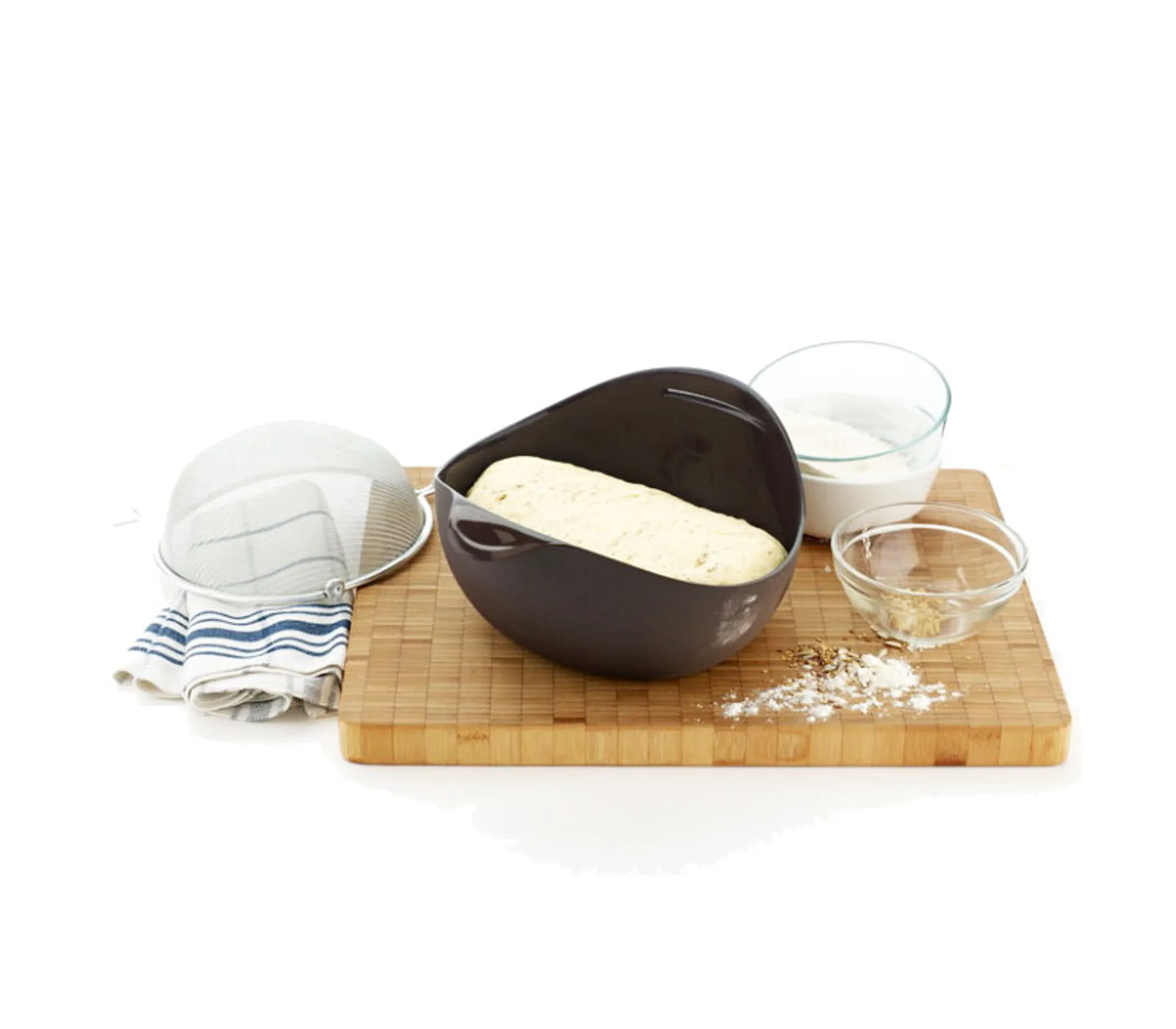 Lékué Moule à pain - Silicone - Brun image