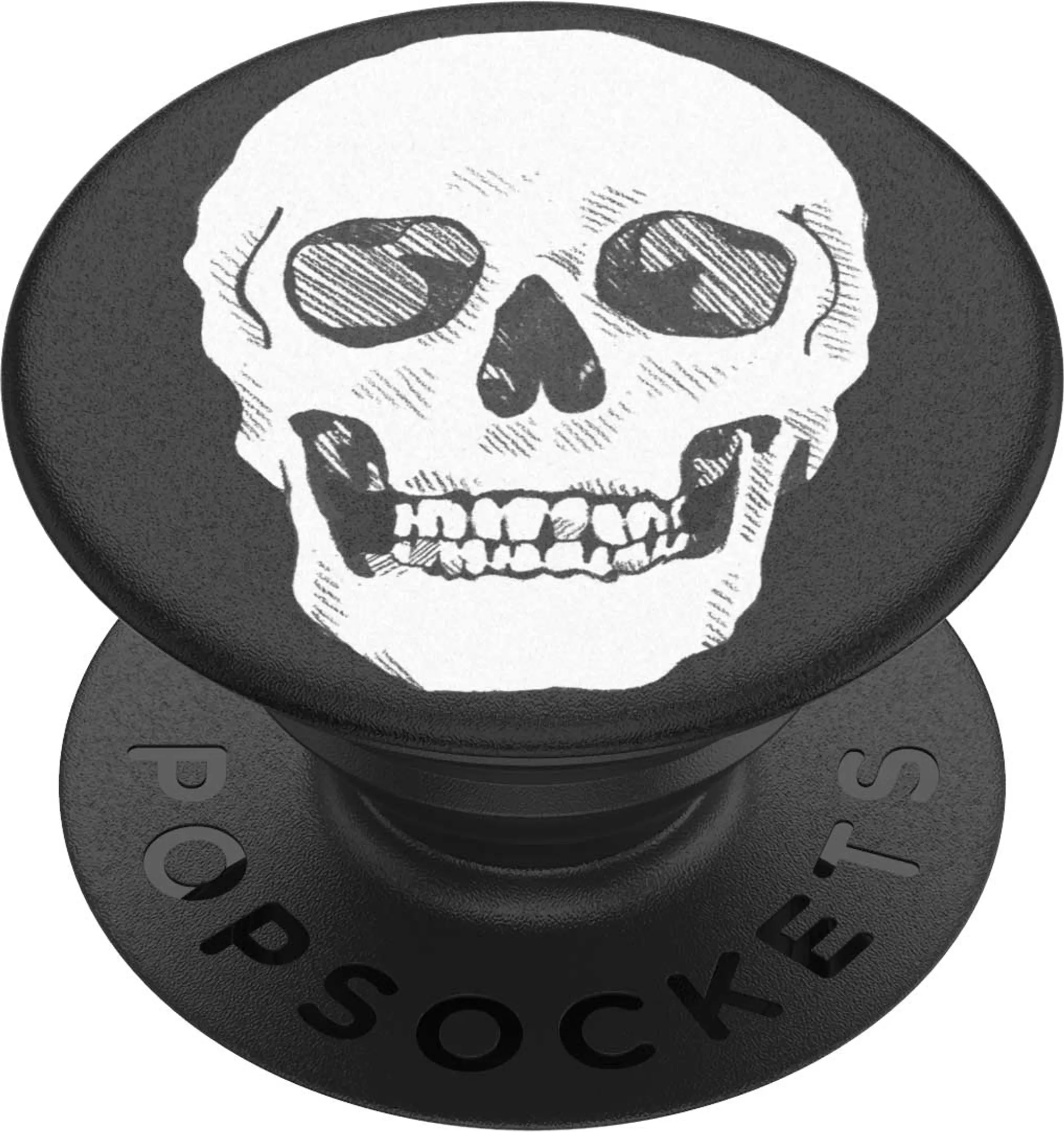 Popsocket PopGrip Shaky Bones White image
