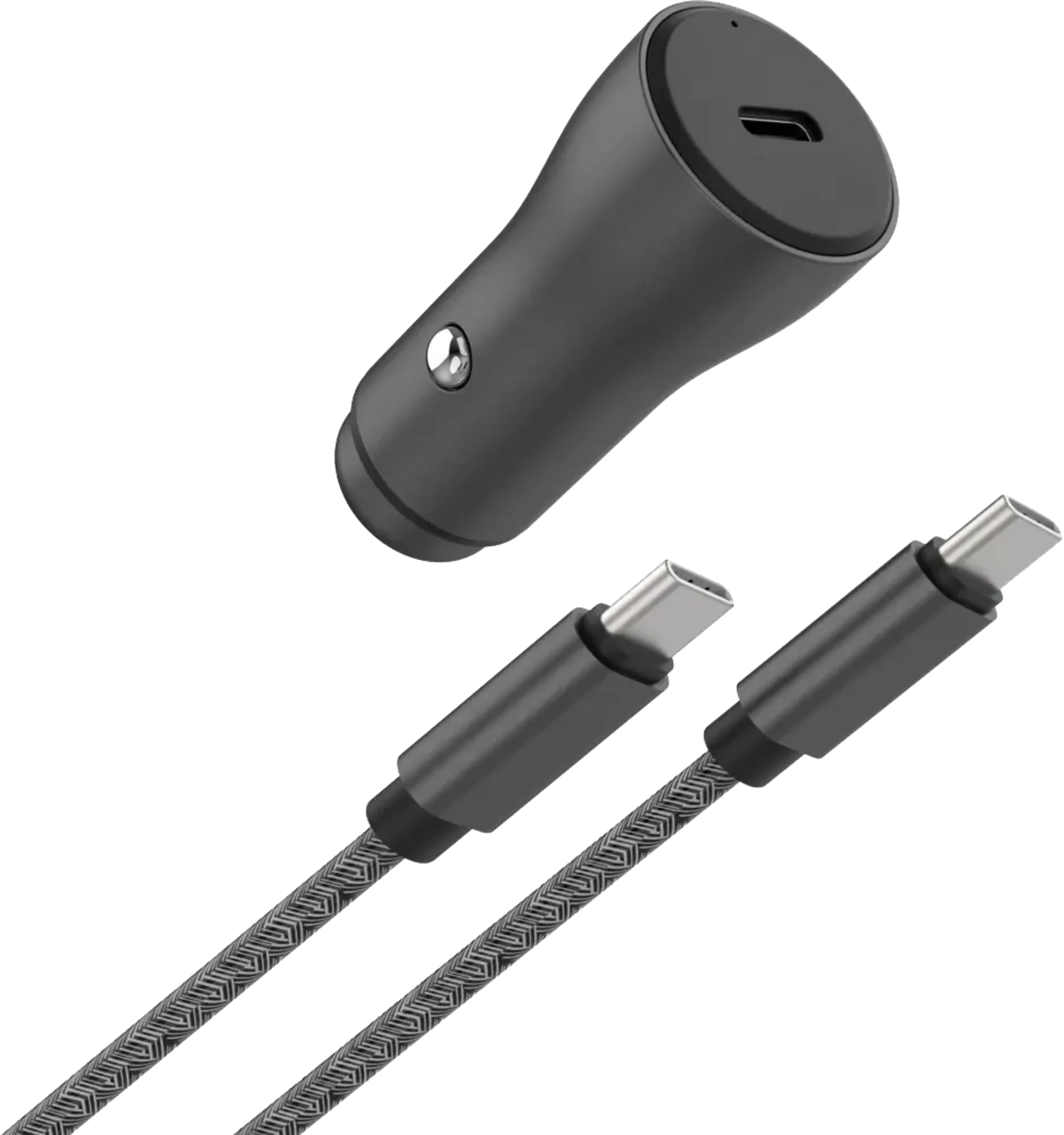 30 W USB C autolader met USB C-kabel