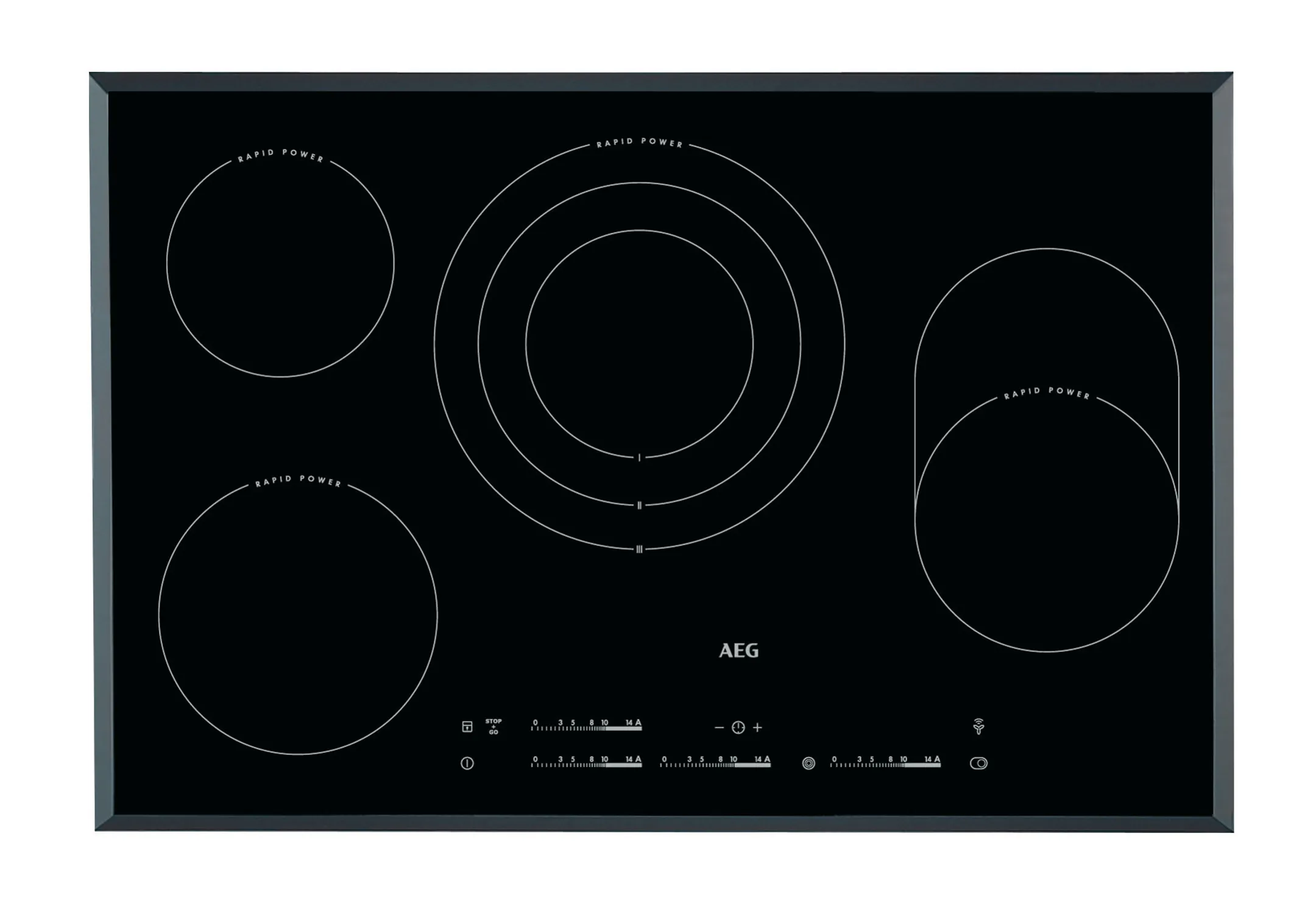 Taque vitrocéramique HK854870FB Hob2Hood