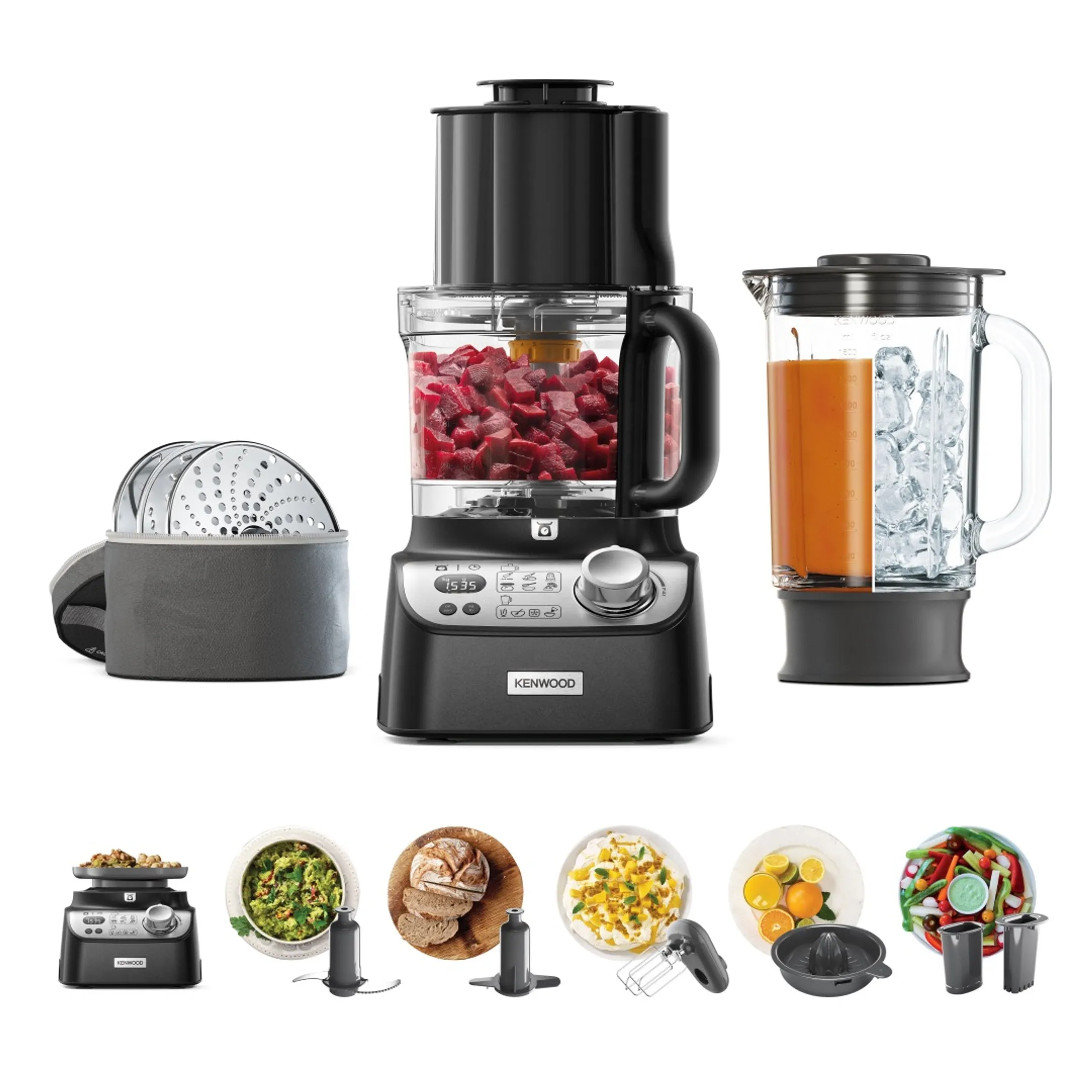 MultiPro XL Weigh+ Foodprocessor FDM72.990BK