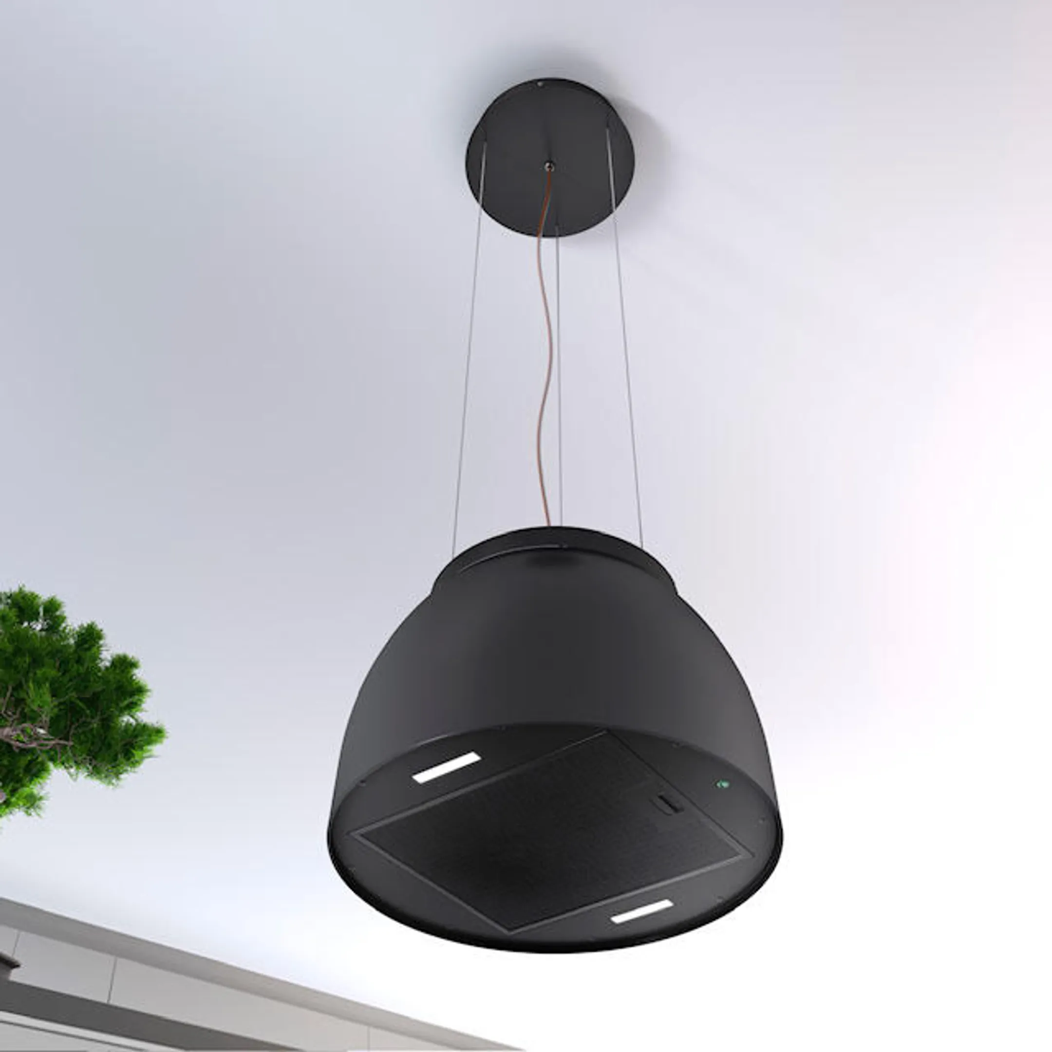 Hotte îlot LUNABKTLC