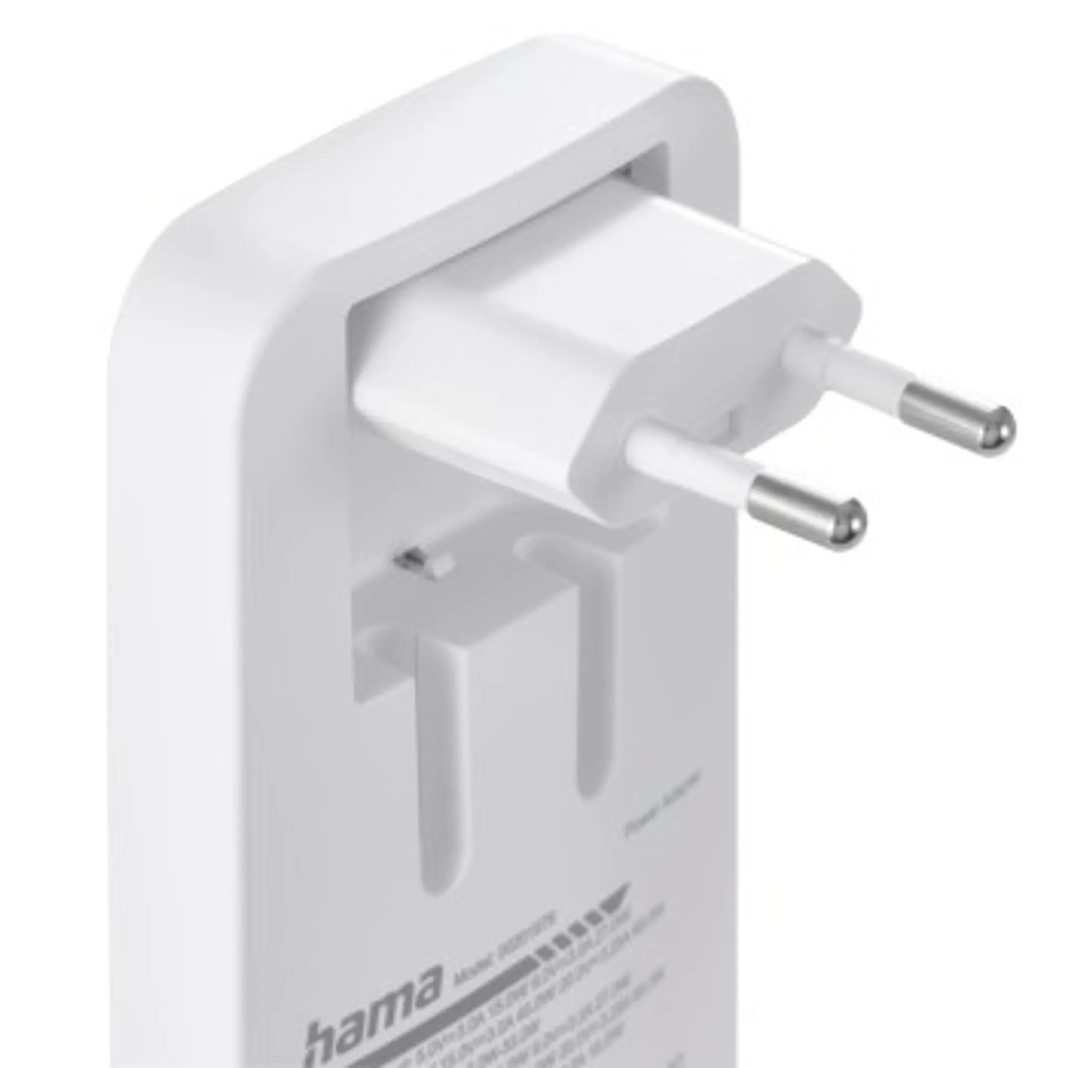 Hama Chargeur rapide, 2 USB-C, 1 USB-A, mini-chargeur plat, PD, 65 W, BLC image